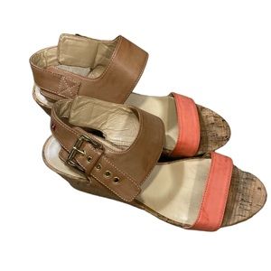 Tommy Hilfiger MAITE Sandals Ankle Strap Wedge, 8M